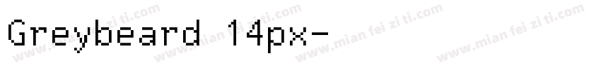 Greybeard 14px字体转换